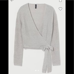 Short Wrapover Cardigan